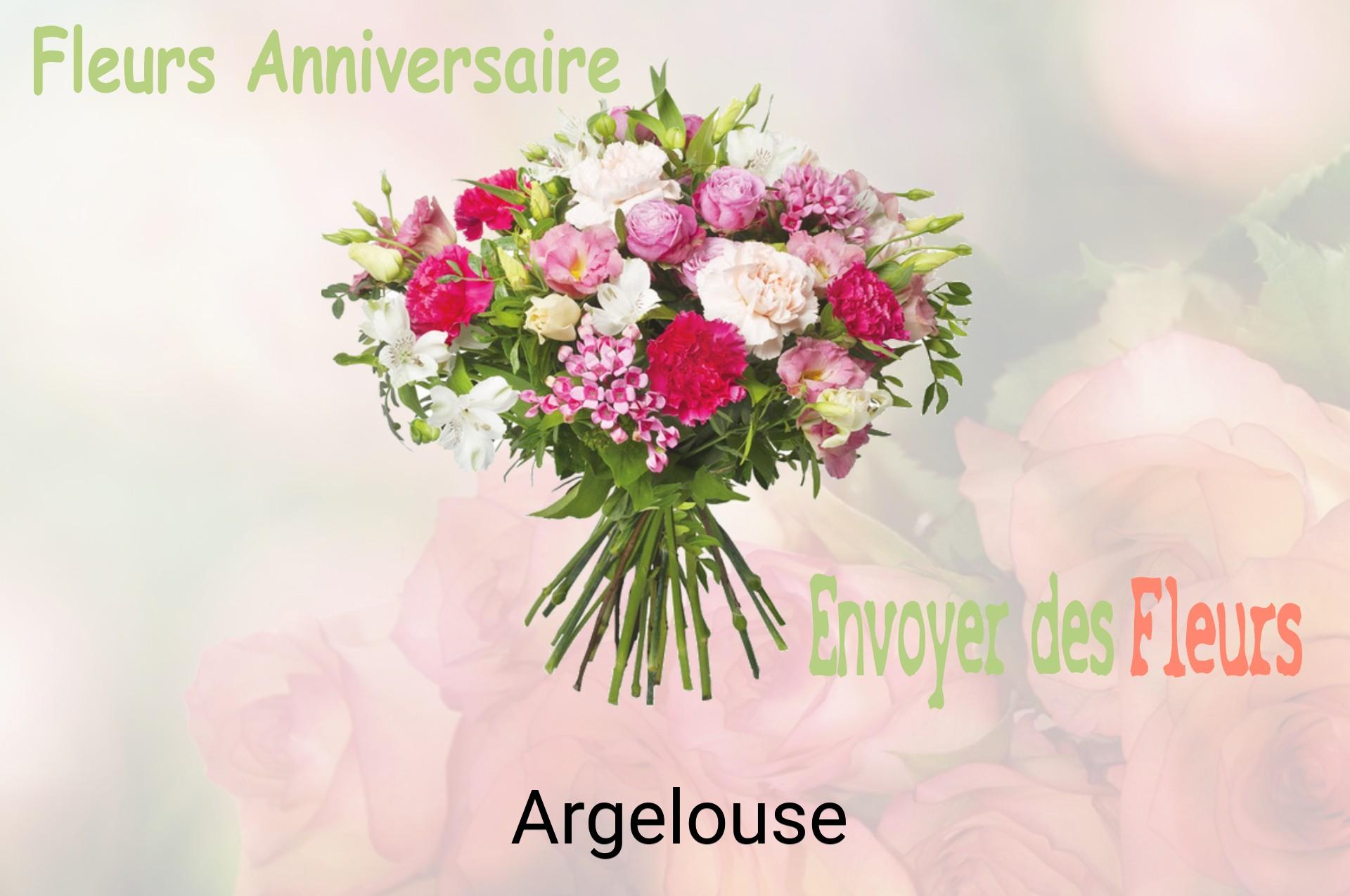 Bouquet de fleurs d’anniversaire livré à Argelouse